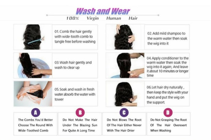 Human Hair Loose Deep Lace Frontal Wigs