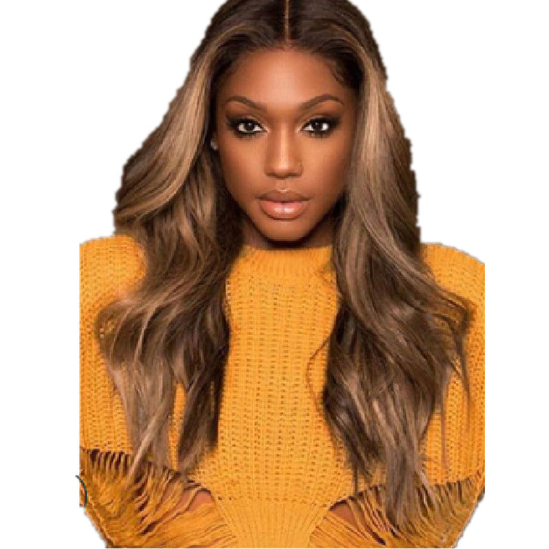 Mid-length Curly Hair Wigs