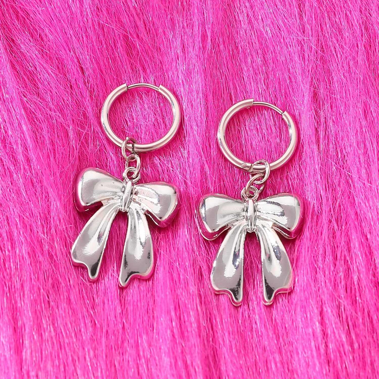 Cute Swirls Bowknot Earrings