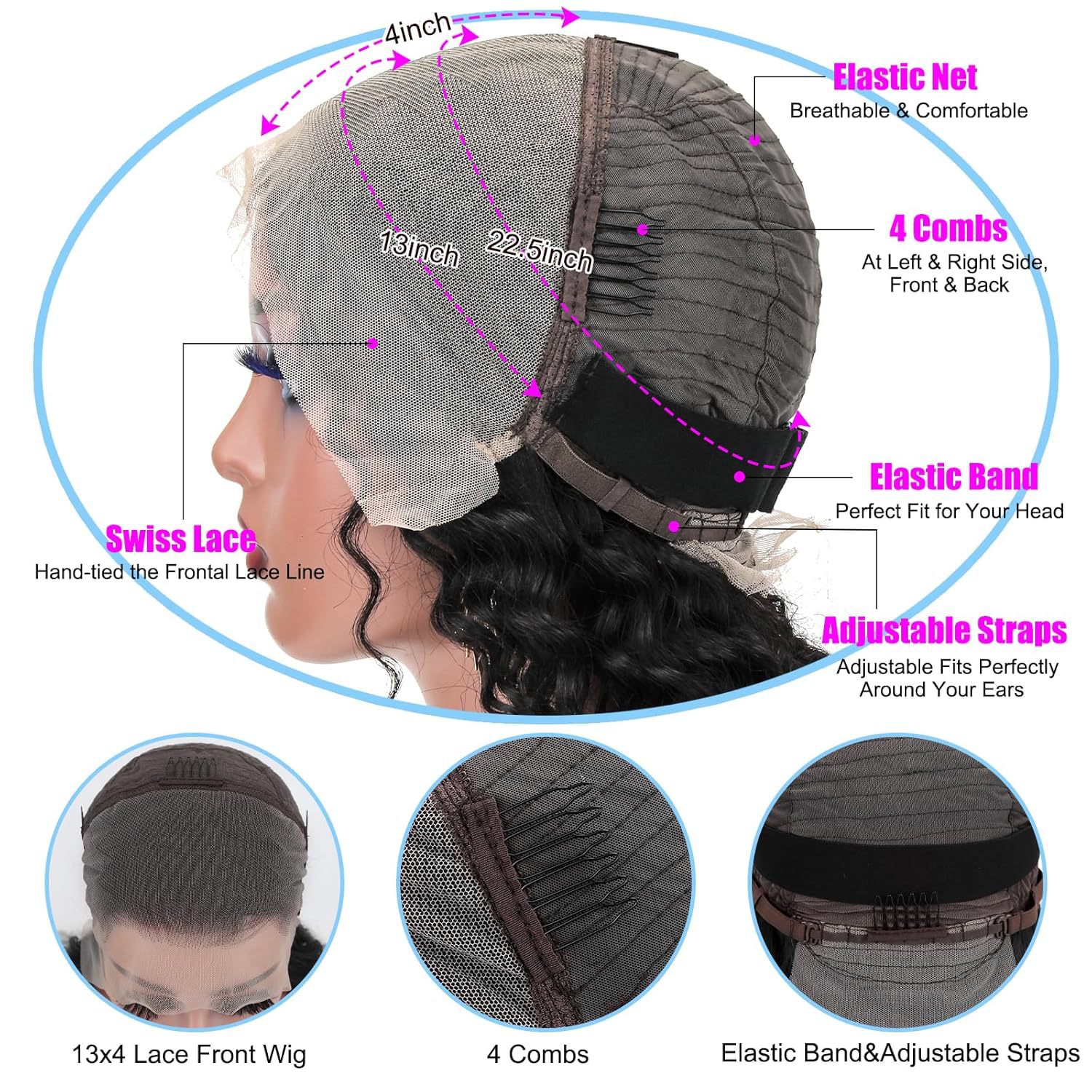 Front Lace Human Hair Wig