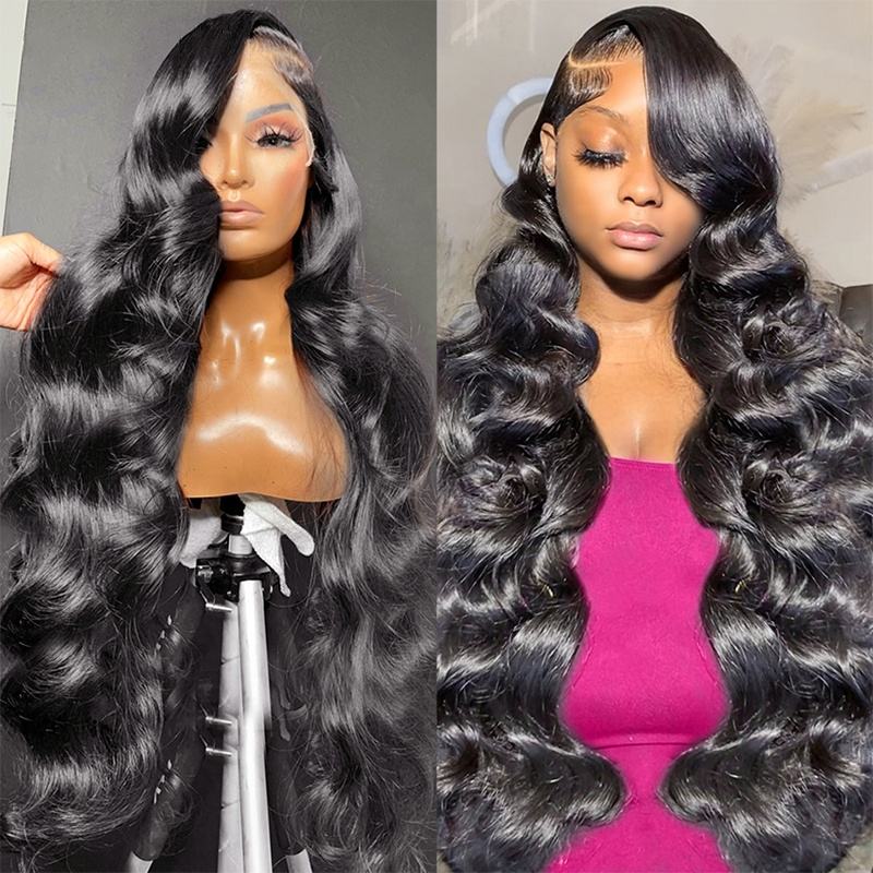 Human Hair Body Wave Lace Front Wigs