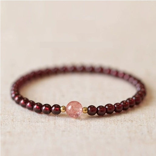 Gourd Bracelet Garnet Bracelet