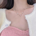 Love Opal Pearl Necklace