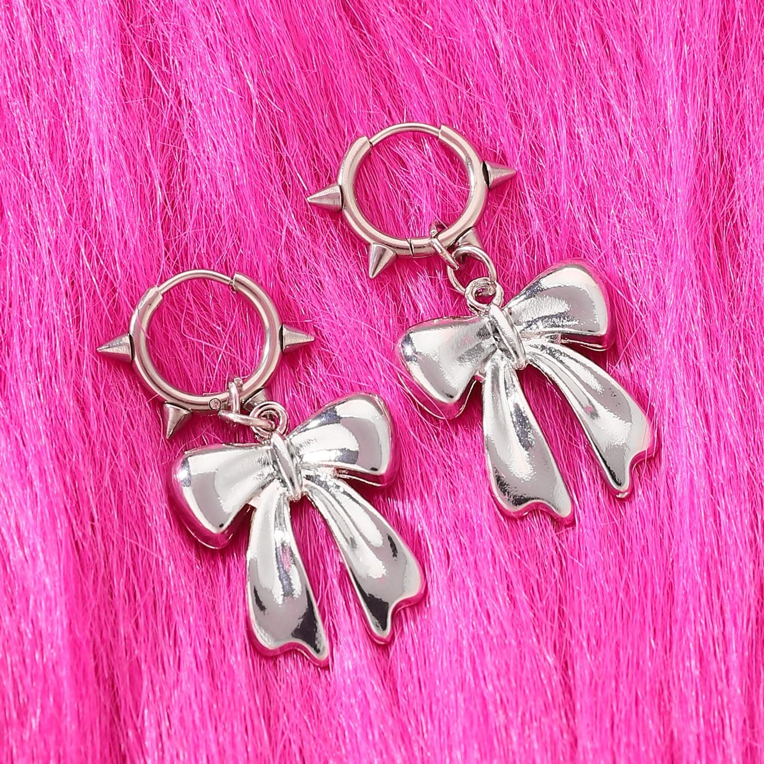 Cute Swirls Bowknot Earrings