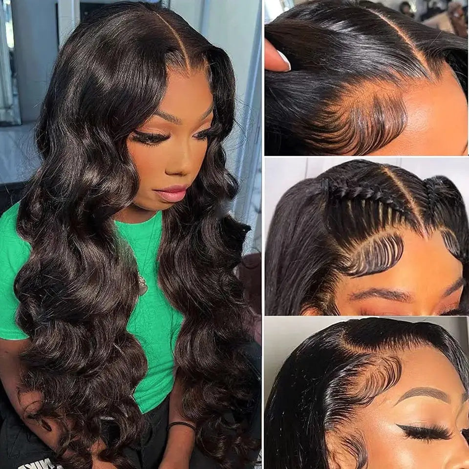 Human Hair Body Wave Lace Front Wigs