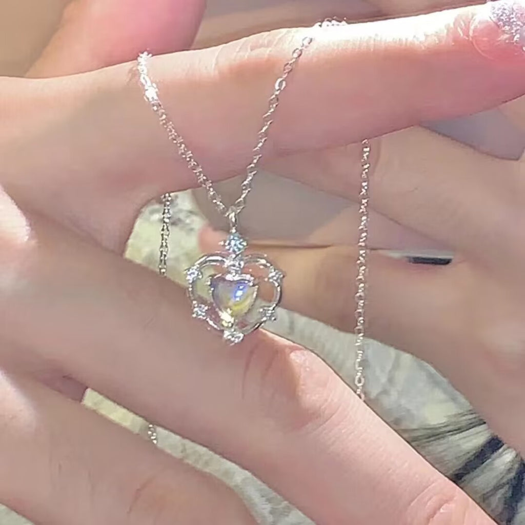 Gradient Heart Necklace