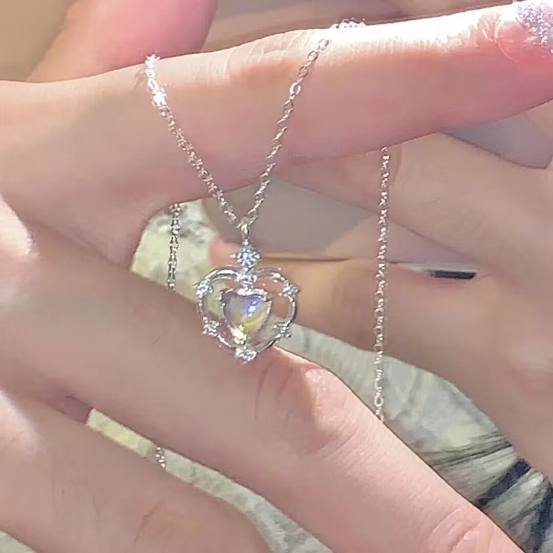 Gradient Heart Necklace