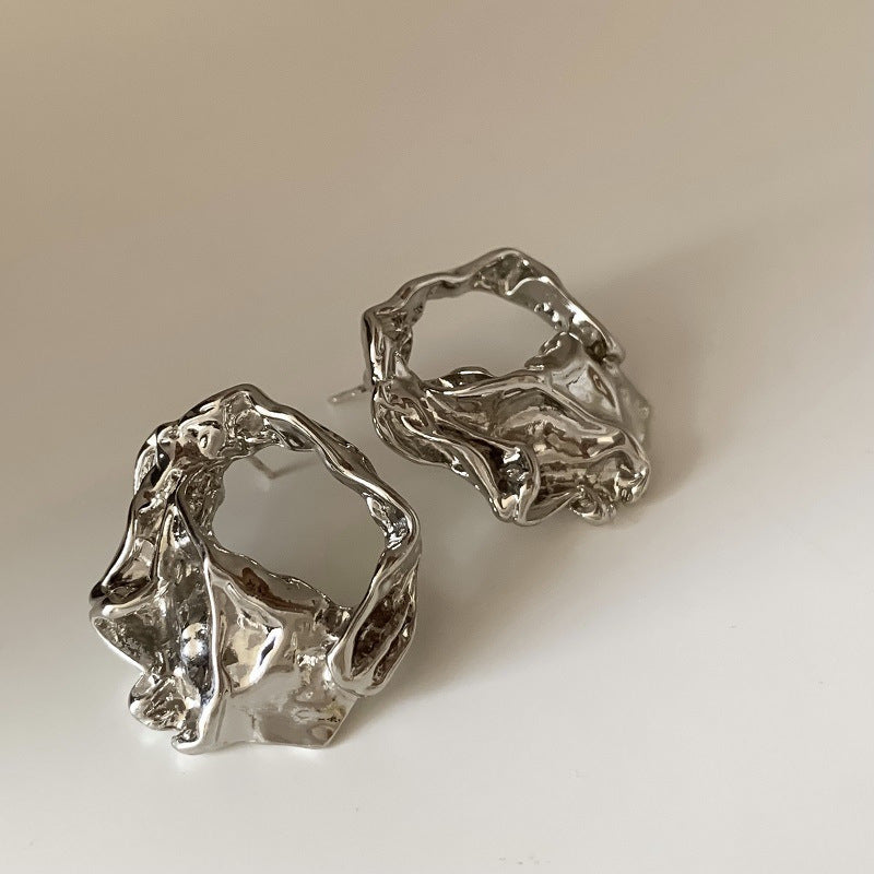 Irregular Metal Earrings