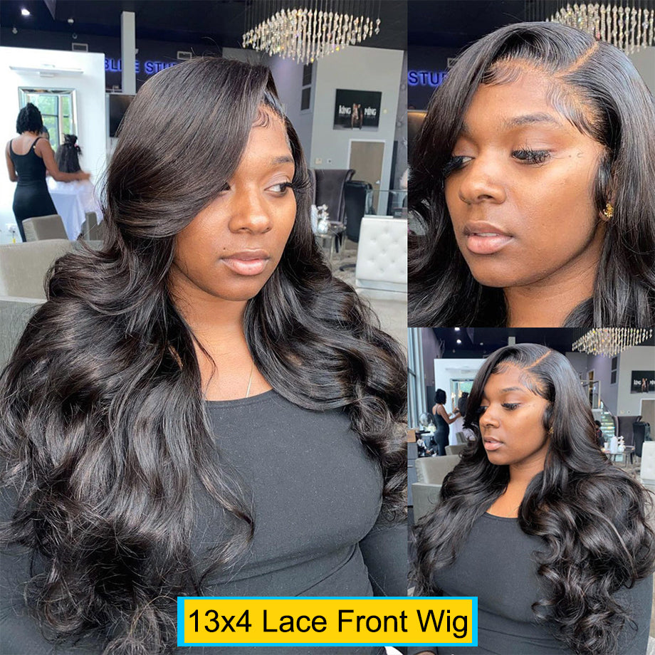 Full Lace Frontal Body Wave Human Hair Wigs